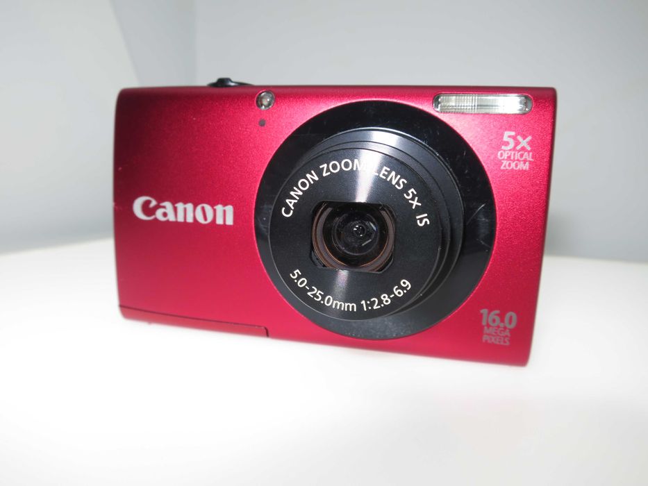 Canon PowerShot A3400 червен компактен цифров фотоапарат камера отличе
