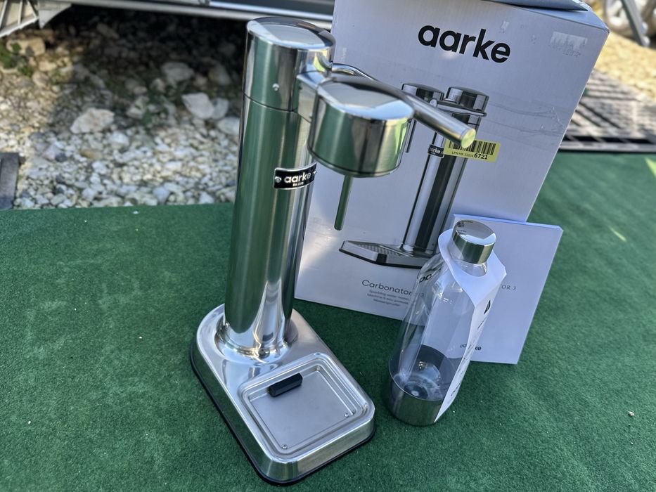Неупотребявана машина за газирана вода Карбонатор Aarke Carbonator 3