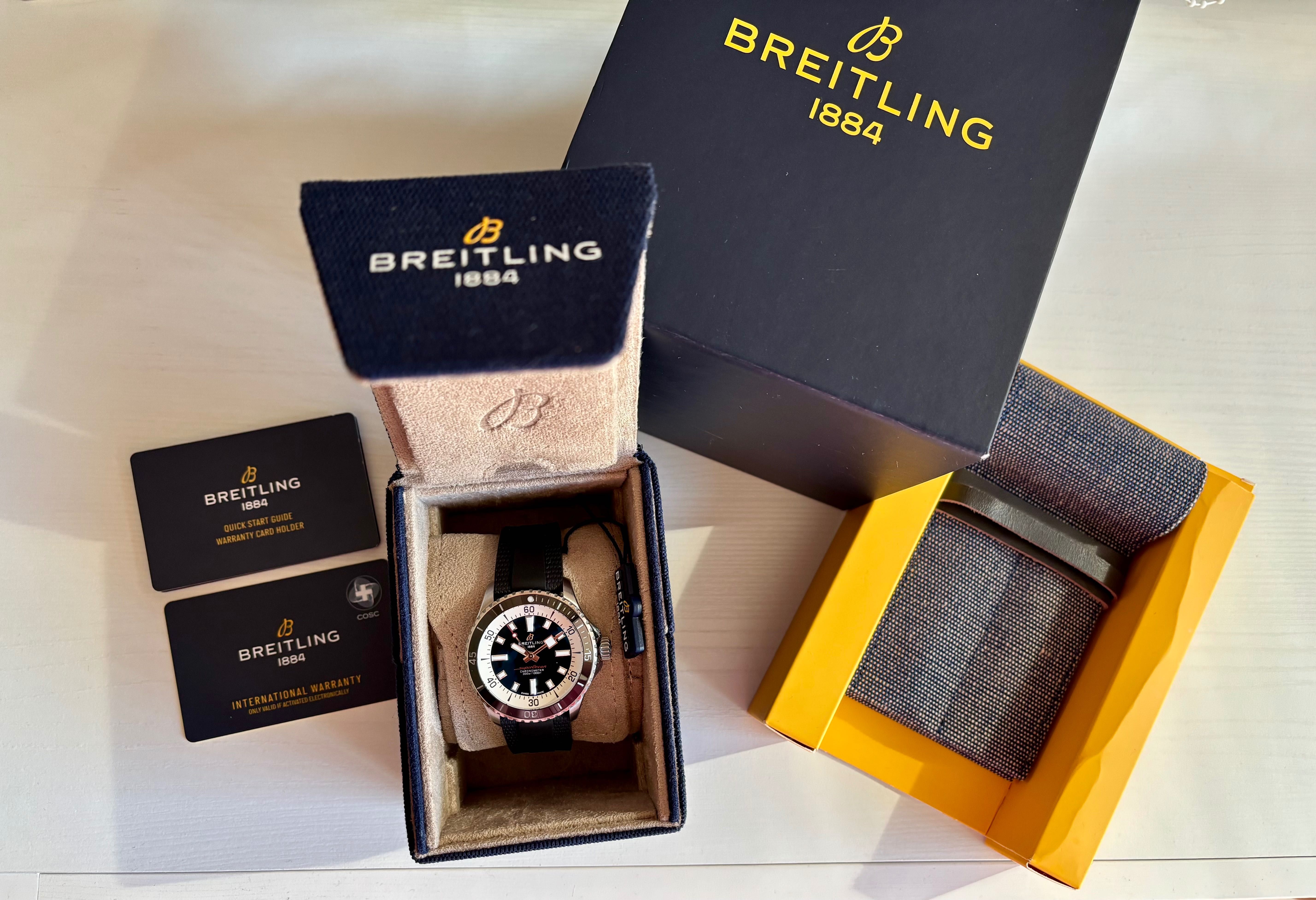 Breitling Superocean Automatic 42 в гаранция до 21.12.2027