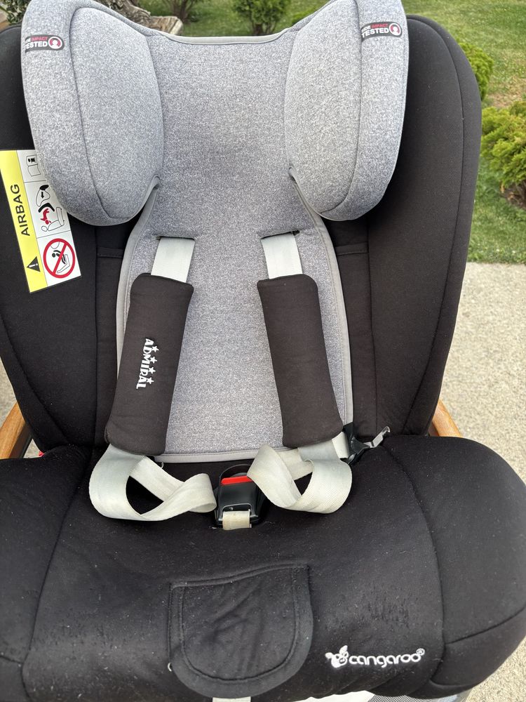 Cangaroo ADMIRAL ISOFIX 360° с телескопичен крак