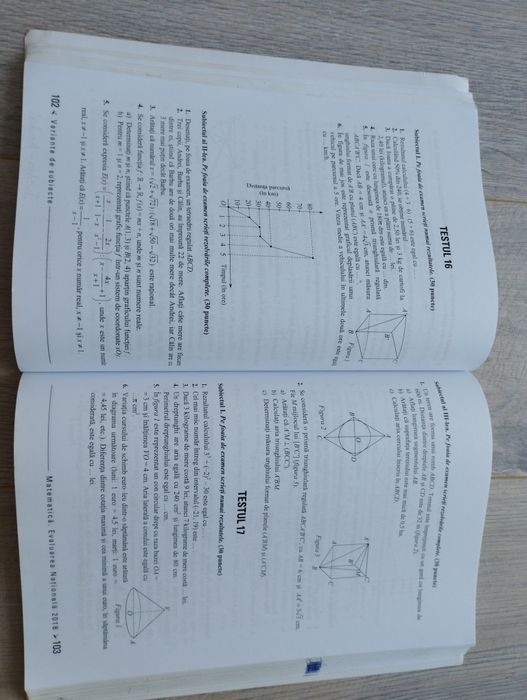Vand culegere matematica EN clasa a 8-a