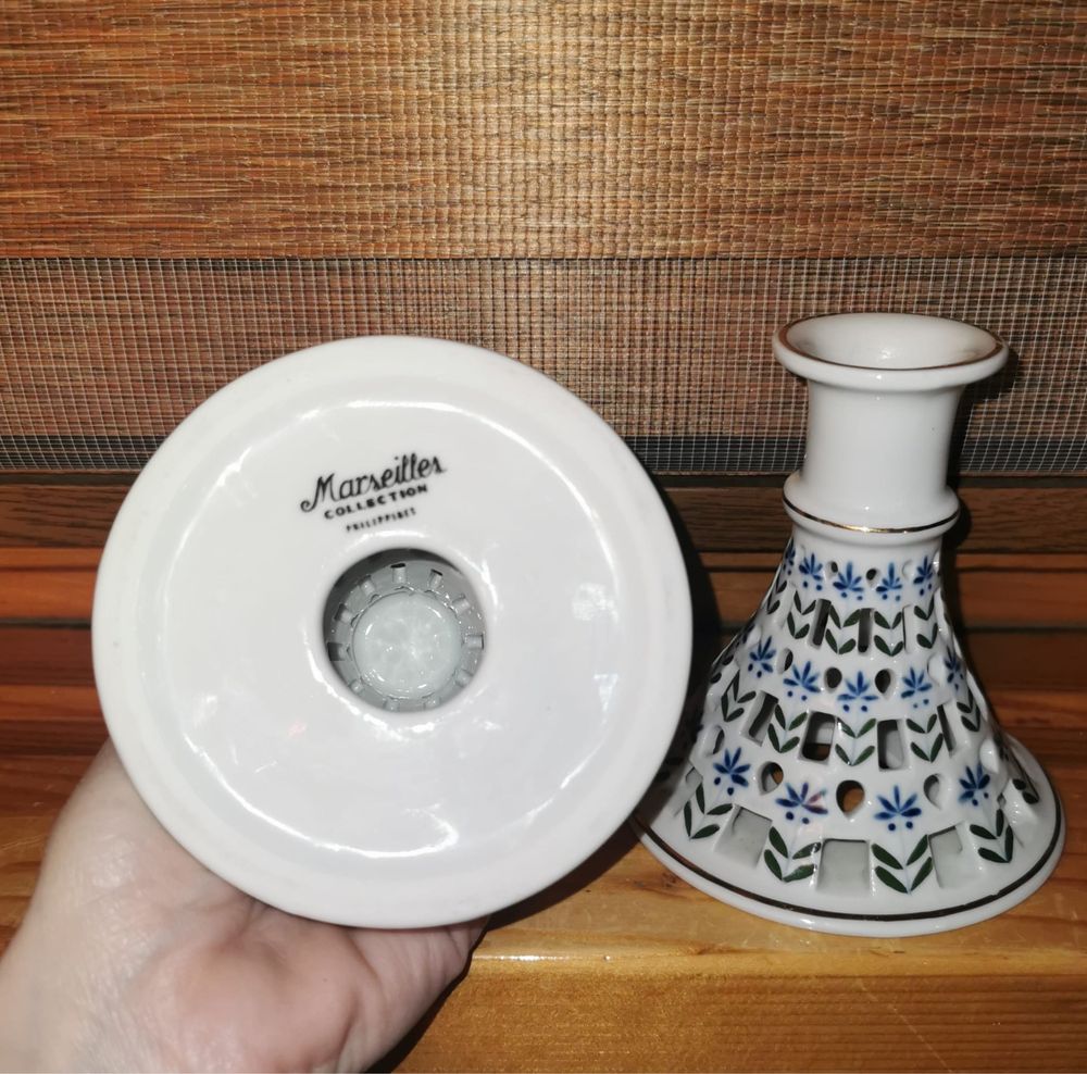 Порцеланови свещници висококачествена марка Marseilles Collection !