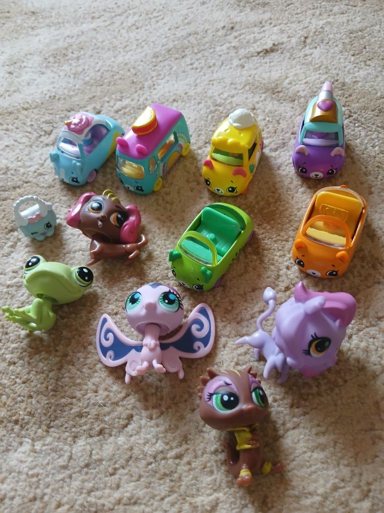 Jucarii, shopkins cutie cars si littlest pet shop LPS