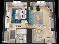 Apartament 2 camere, bloc nou!