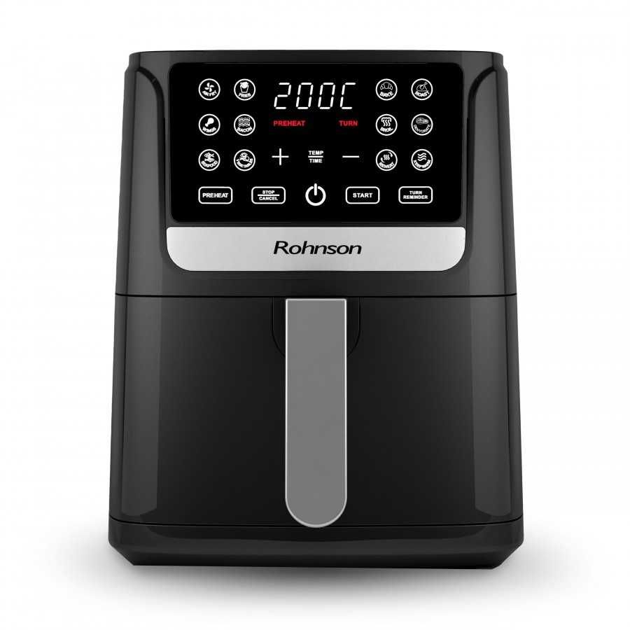 Airfryer, friteuză cu aer cald Rohnson R2828, 1500W, 4.2 L NOU