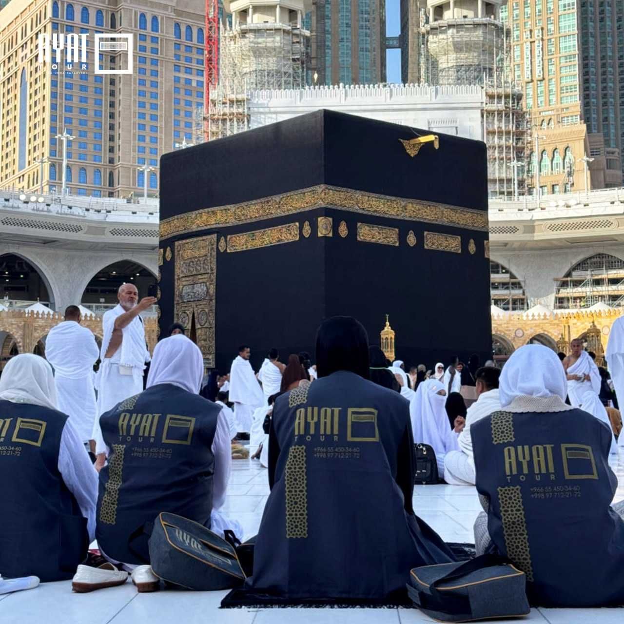 AYAT TOUR kompaniyasi bilan Umra ziyoratiga boring!