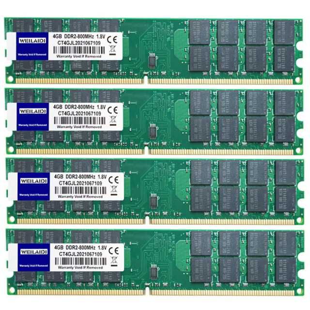 НОВИ!!! 2GB 4GB DDR2 800MHz Ram