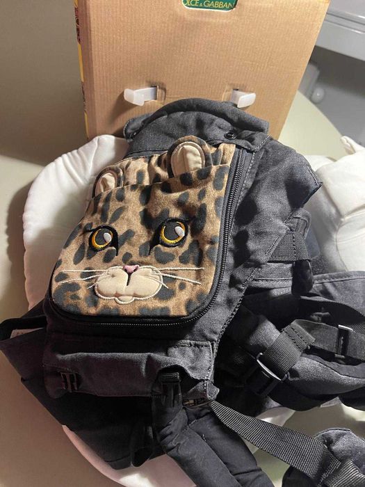 Ham pt bebe MiaMilly Leopard Baby Carrier Designer Limited Edition Nou