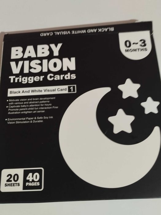 Карти за визуална стимулация на бебето