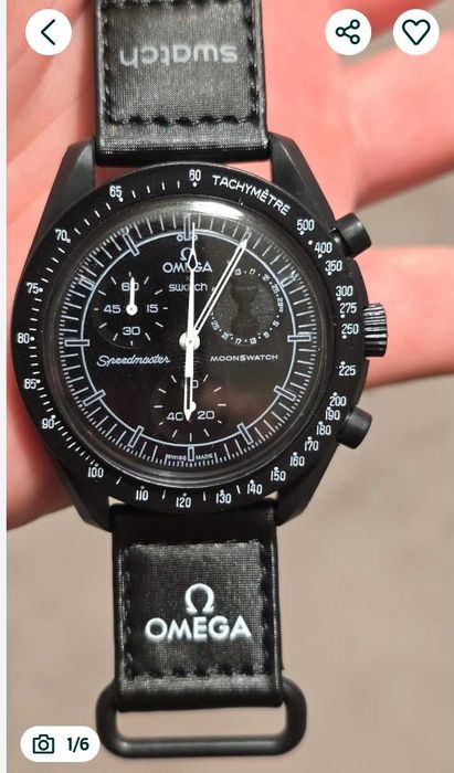 ceas       Swatch - Omega  Mision to the moon