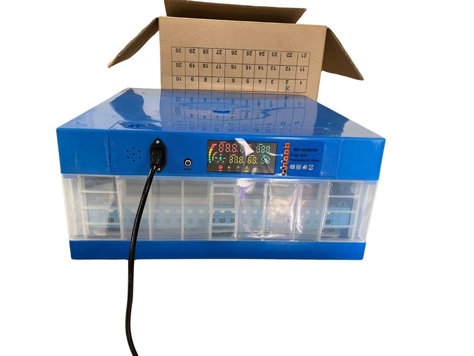 Инкубатор за яйца, автоматично обръщане на яйцата, регулируема темпера