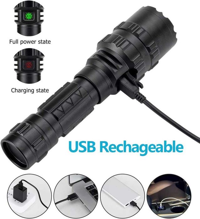 Lanternă LED ALONEFIRE G200,4000 lm,reincarcabila,sigilat