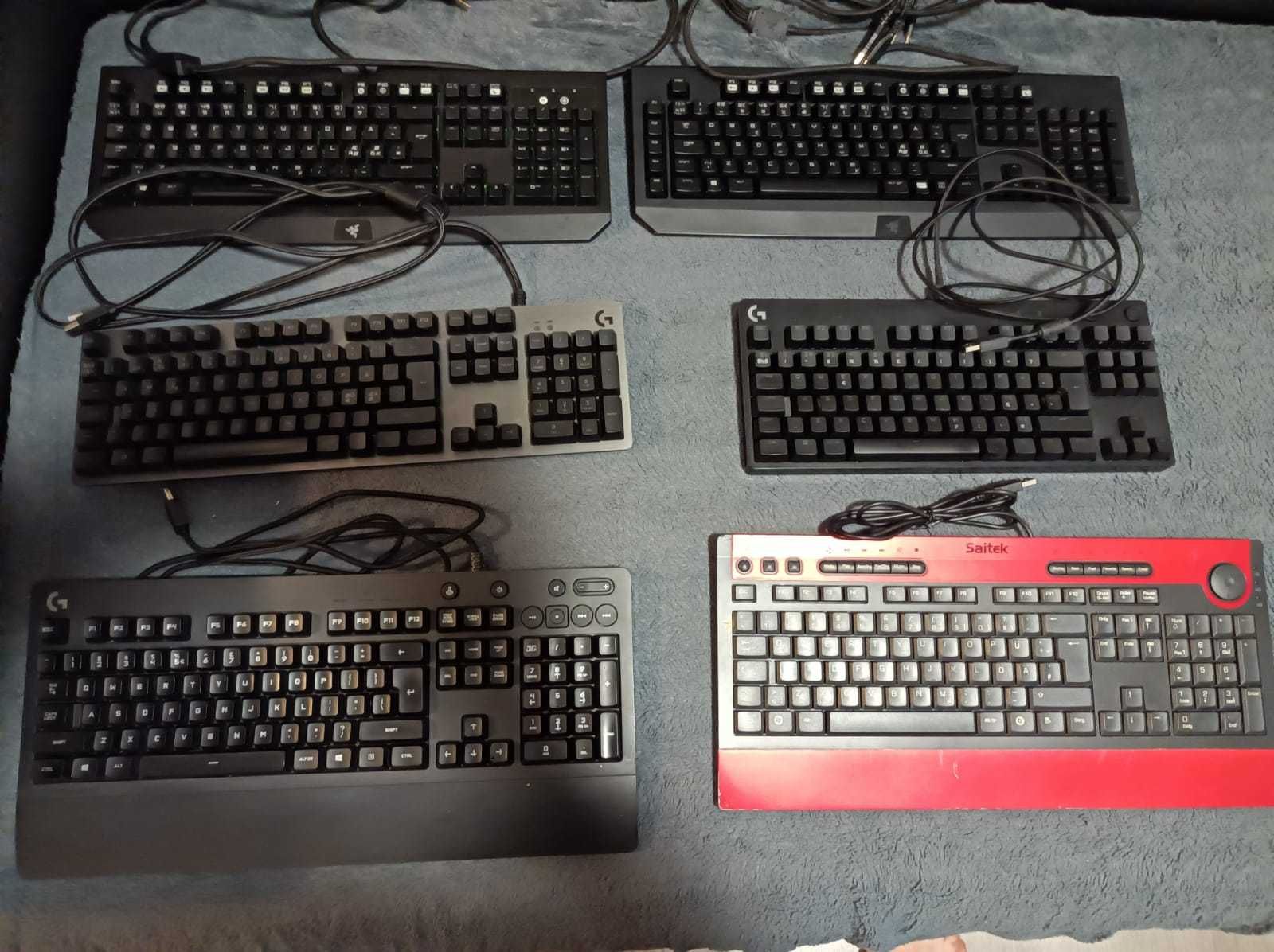 Tastatura gaming Logitech G 513 Roccat isku razer blackwindow