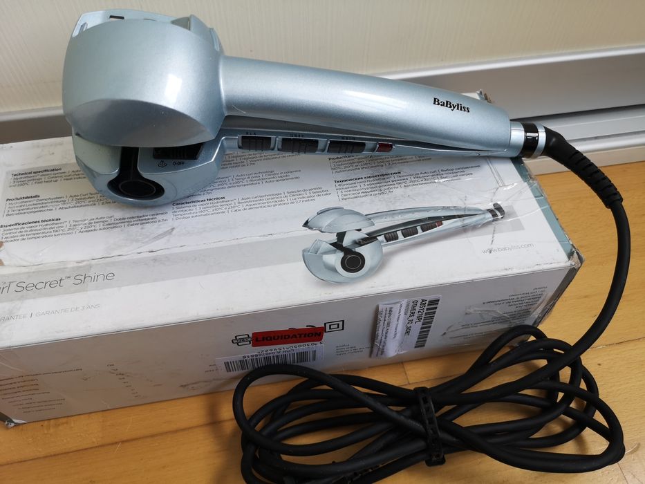 Ondulator par Automat BABYLISS tehnologie ondulare automat Curl Secret