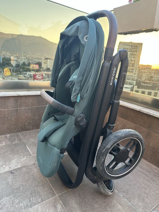 Количка Maxi Cosi essential green 3в1
