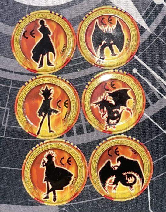 Yu Gi Oh Shadow Tazos Set complet cu zeii