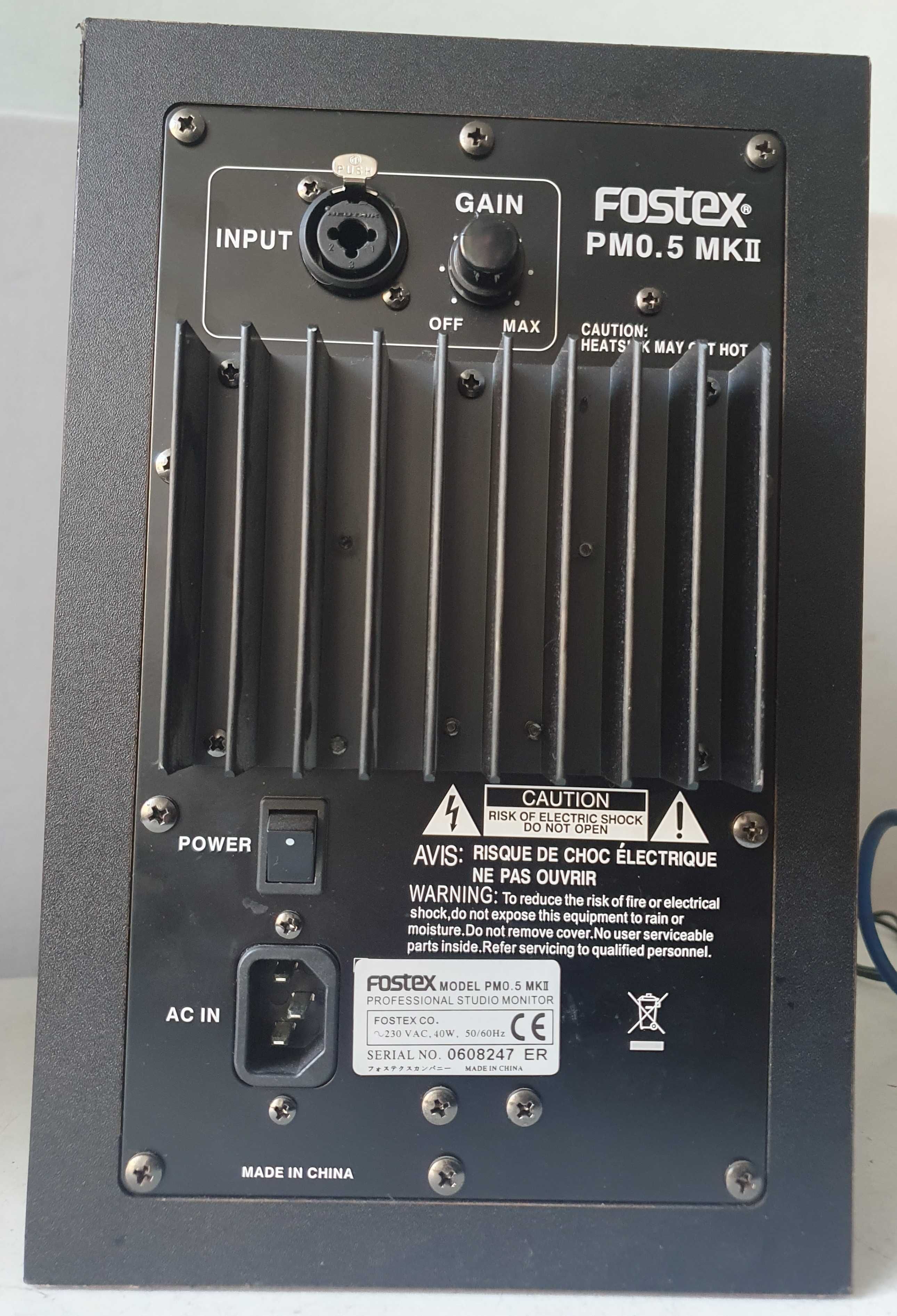 Fostex PM 0.5 MK 2 muzica boxa de studio activa muzica