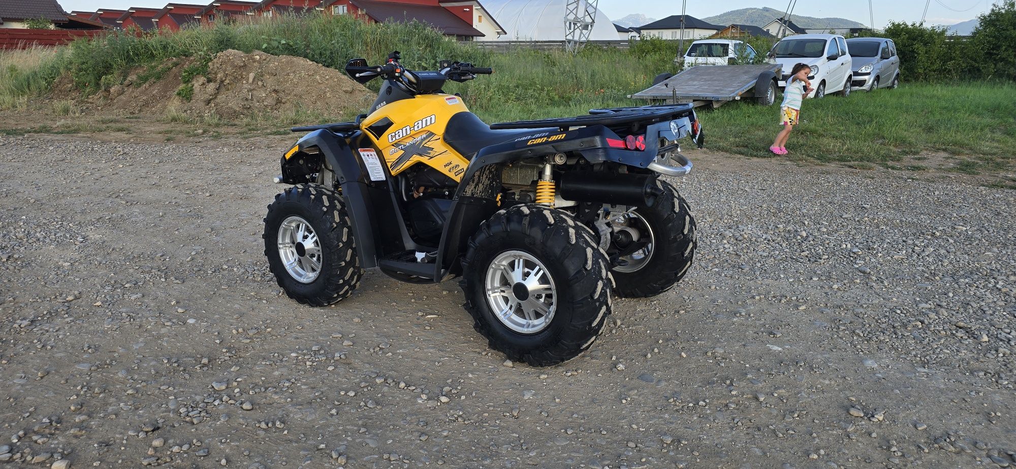 Can Am Outlander xxc 800R// servodirectie // 1000 km!// variante atv