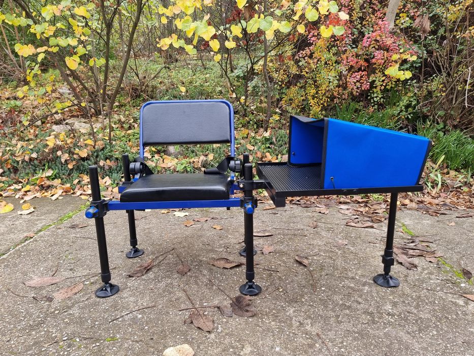 Фидер стол ForMax + маса и Шаранджийска палатка Fox eos man 2 + зимно