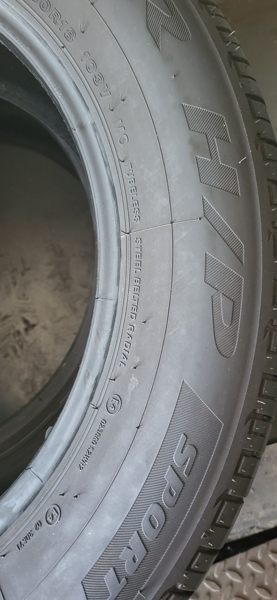 2 anvelope 235 60 18 bridgestone dot 2020