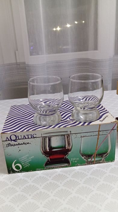 Набор бокалов нов.