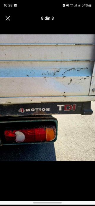 Volkswagen t5 4 motion 4x4 doka