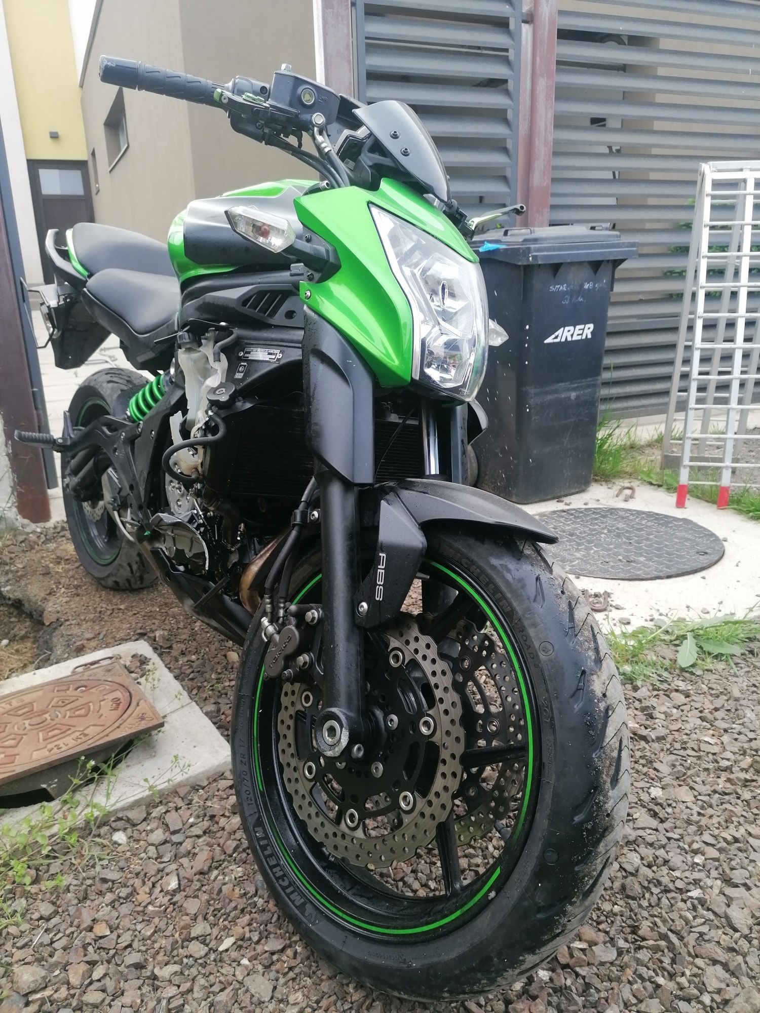 carene sei comenzi Kawasaki Er6n er6f 2012+ ABS