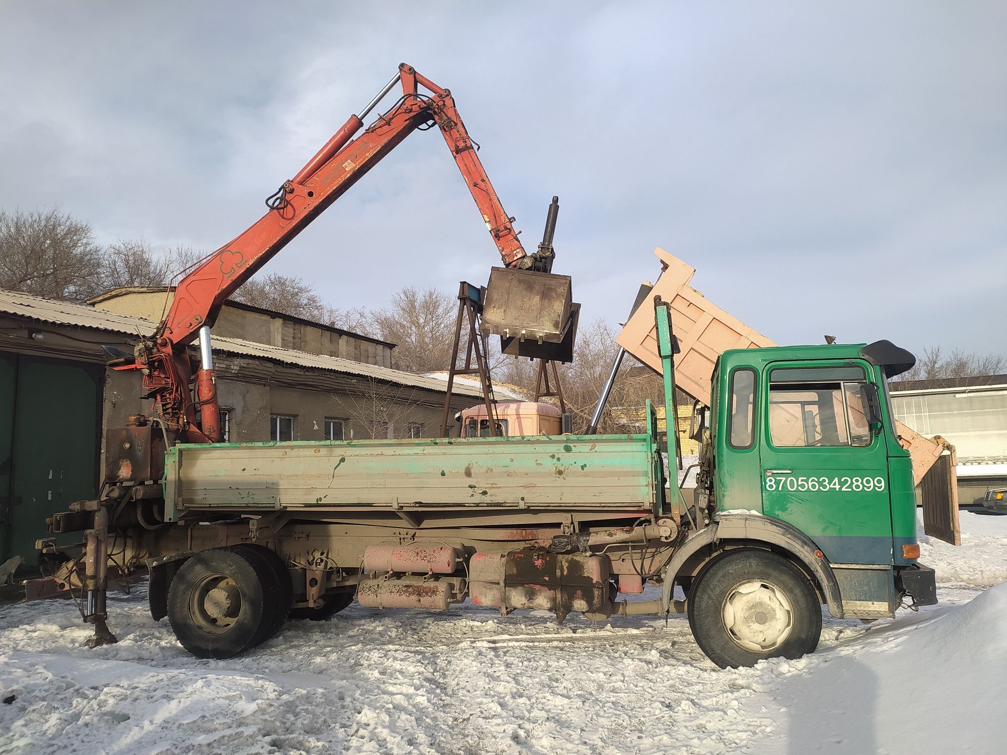 Вывоз мусора услуги грейфера вывоз золы вывоз строительного мусора