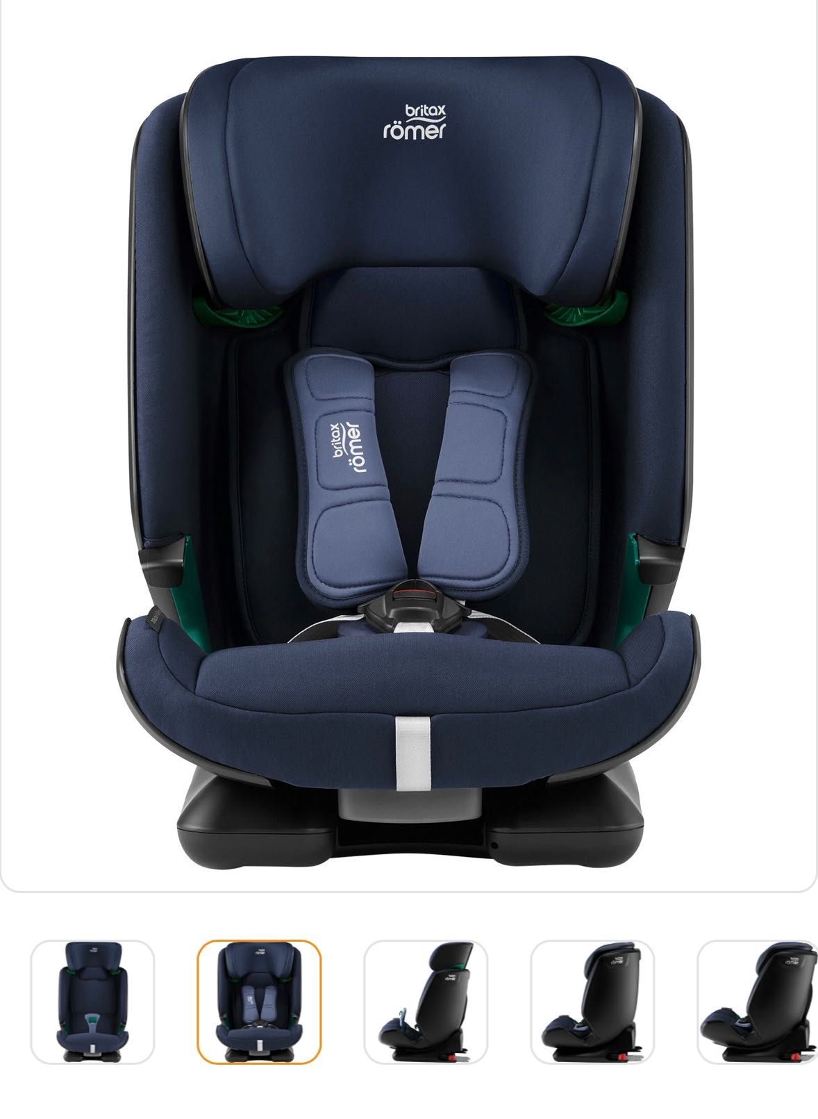 Автокресло Britax-Römer Advansafix M I-Size Isofix 9–36 кг 76–150 см