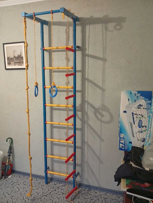 Детский спорткомплекс пристенный Leco-IT