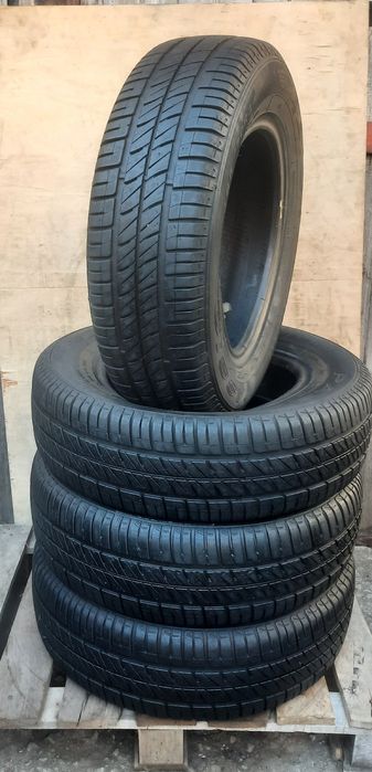 4 броя летни гуми 185 70 14 перфектни