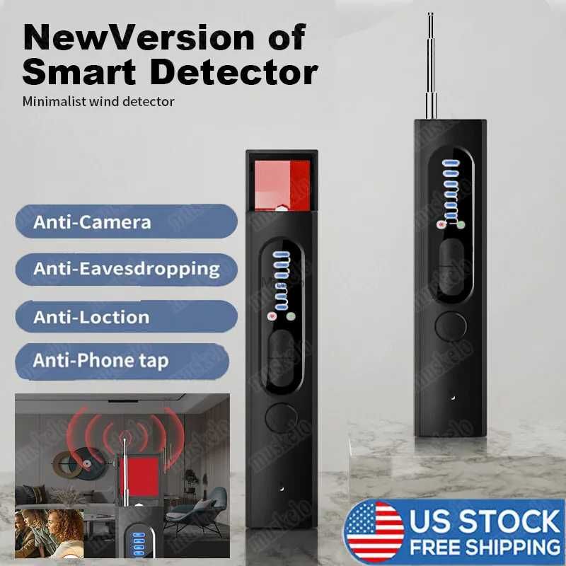 Detector de microfoane si camere spion profesional K18 Varianta 2024