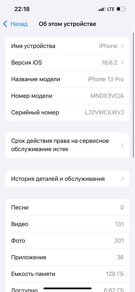 iPhone 13 pro 128gb