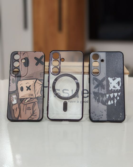 Set 3 Huse protecție telefon Samsung Galaxy S25, Noi