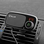 Modulator transmițător auto FM bluetooth Tellur, sigilat, garantie