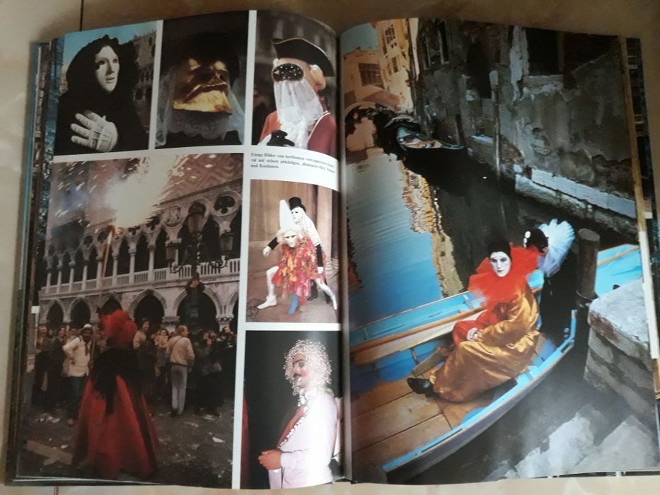 Разкошна книга-албум за Венеция и област Венето на немски език