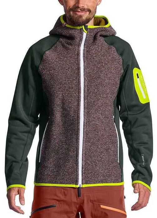 Ortovox Fleece Grid Plus Classic Knit Hoody Marime M