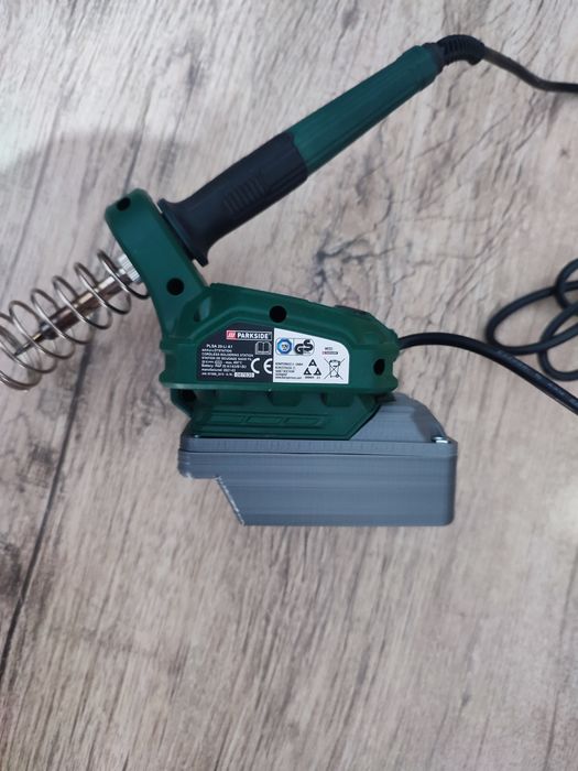 Suport/adaptor acumulator scule Parkside, Dewalt, Makita