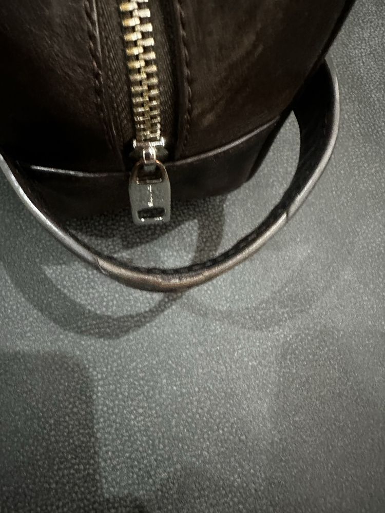 Чанта Massimo Dutti естествена кожа