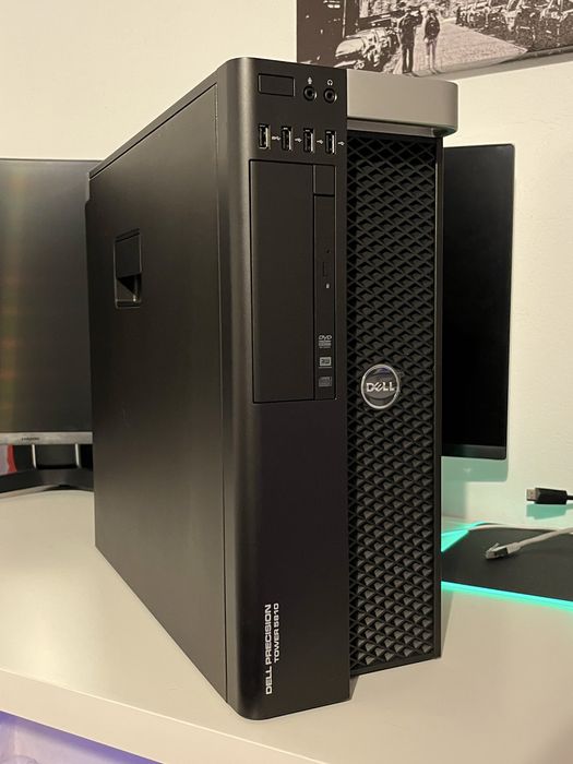 PC Dell T5810 Xeon E5-2690 V3 12c/24t 128gb RAM GTX 1070 Workstation