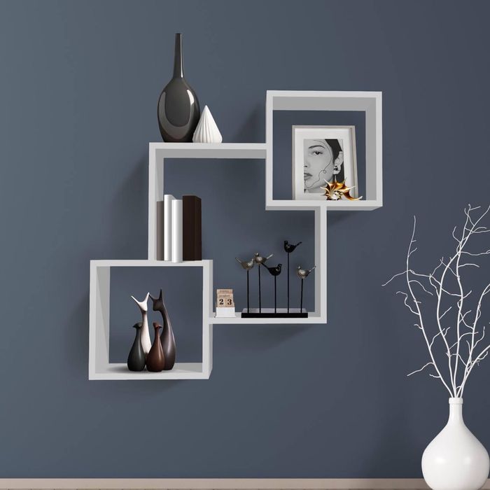 Полка навесная, кубы