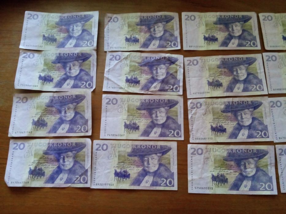 Шведски крони - банкноти извън обращение