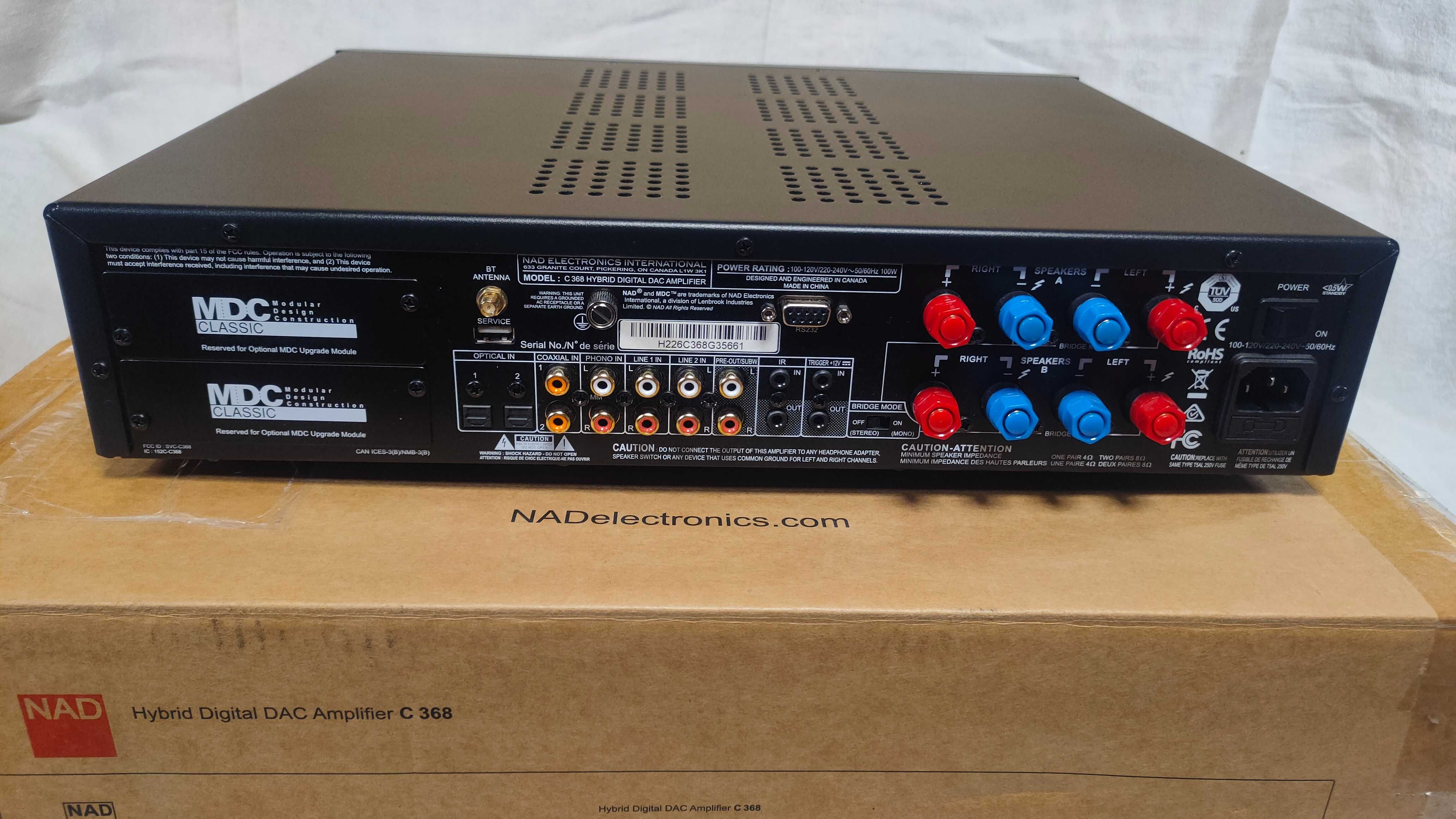 NAD C368 - Hybrid Digital DAC Amplifier