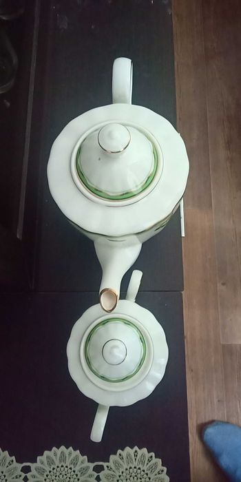 Японский чайник с сахарницей