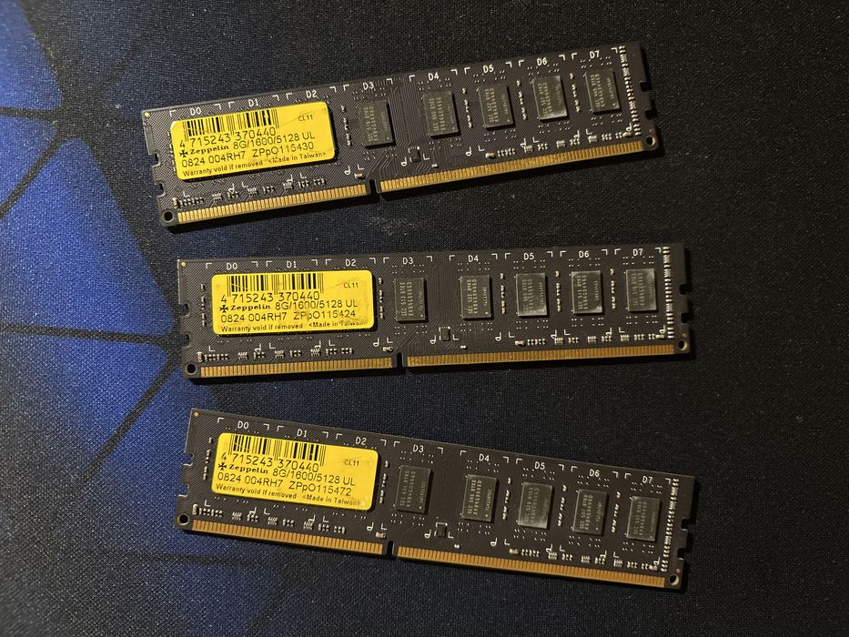 Kit 4 Memorii Zeppelin 8GB 1600 CL11 DDR3