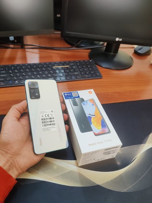 Redmi note 11pro 8/128gb(2023)ideal iwlawi zur aybi yuq tozza telefon