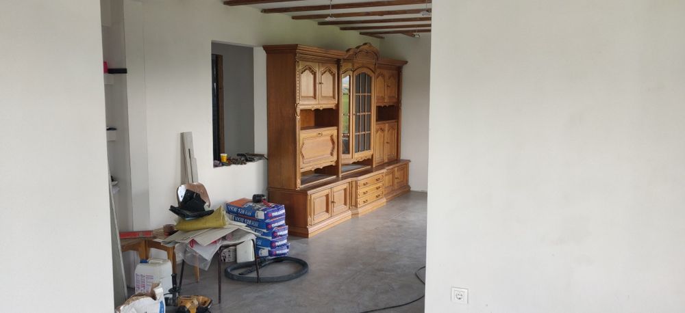 mobilier living din lemn masiv, import Germania