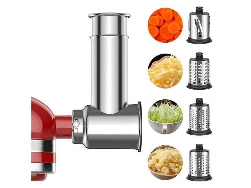 Ренде Приставки от Неръждаема Стомана GVODE за KitchenAid Уреди