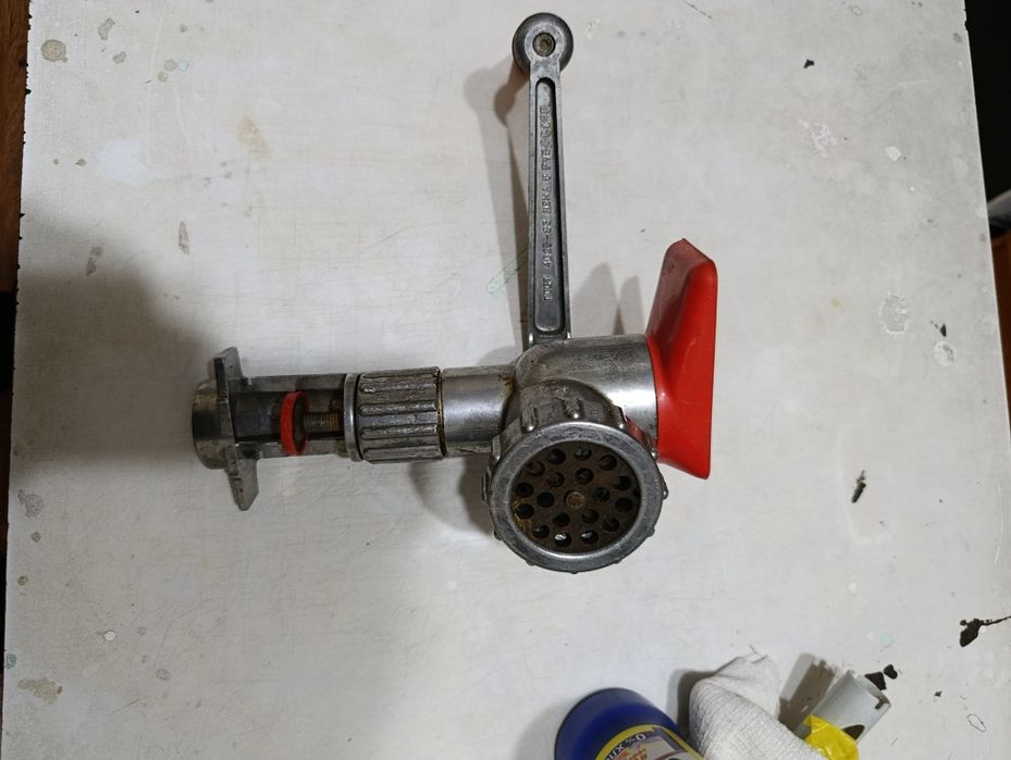 Мясорубка советская СССР металлическая