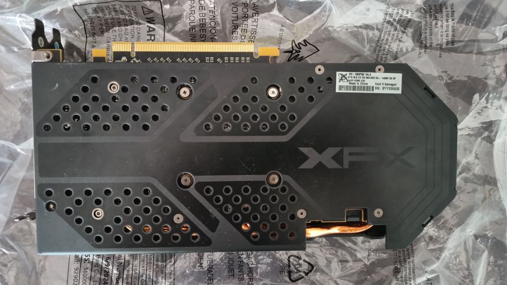 XFX RX 580 8GB и 2x4GB DDR4 ram kingston